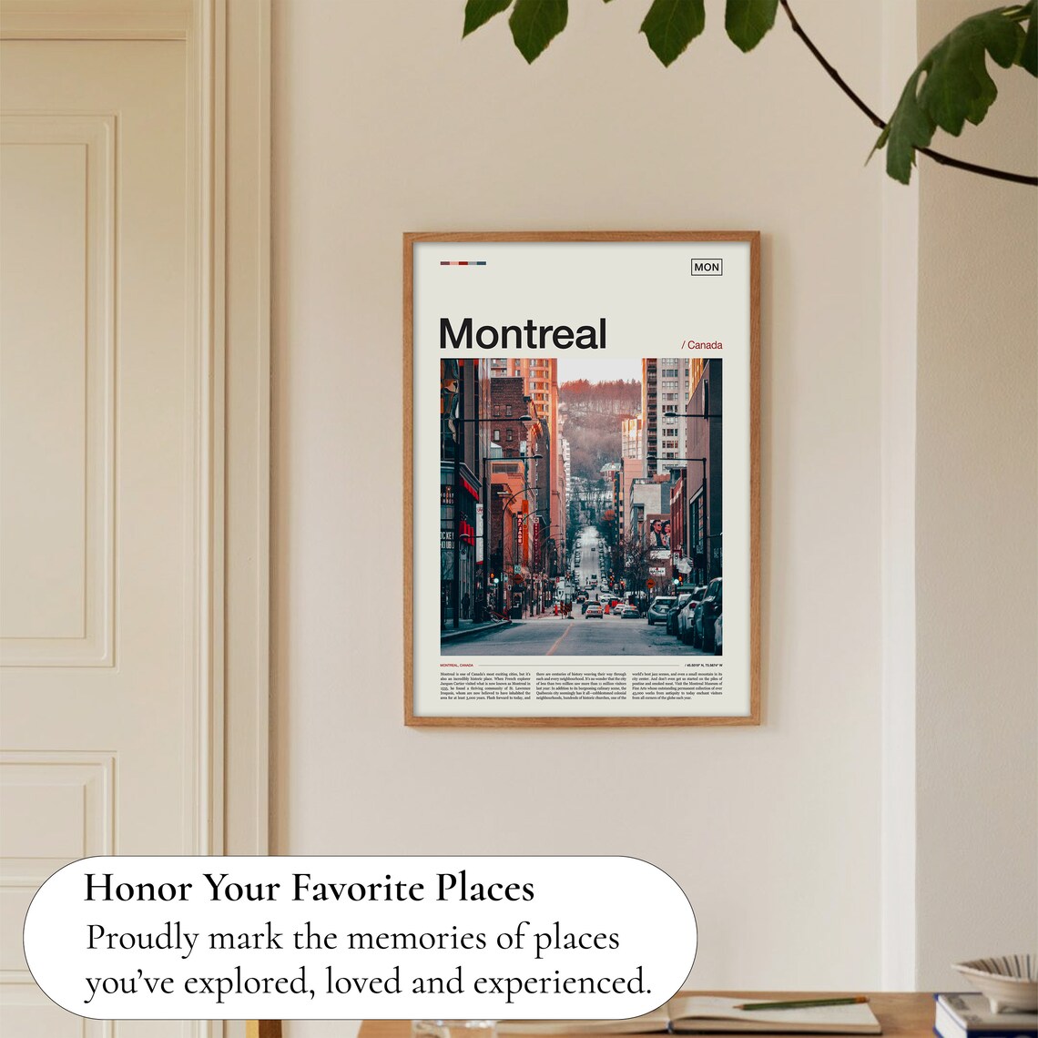 Montreal Travel Poster, City Wall Art Print - Image 5