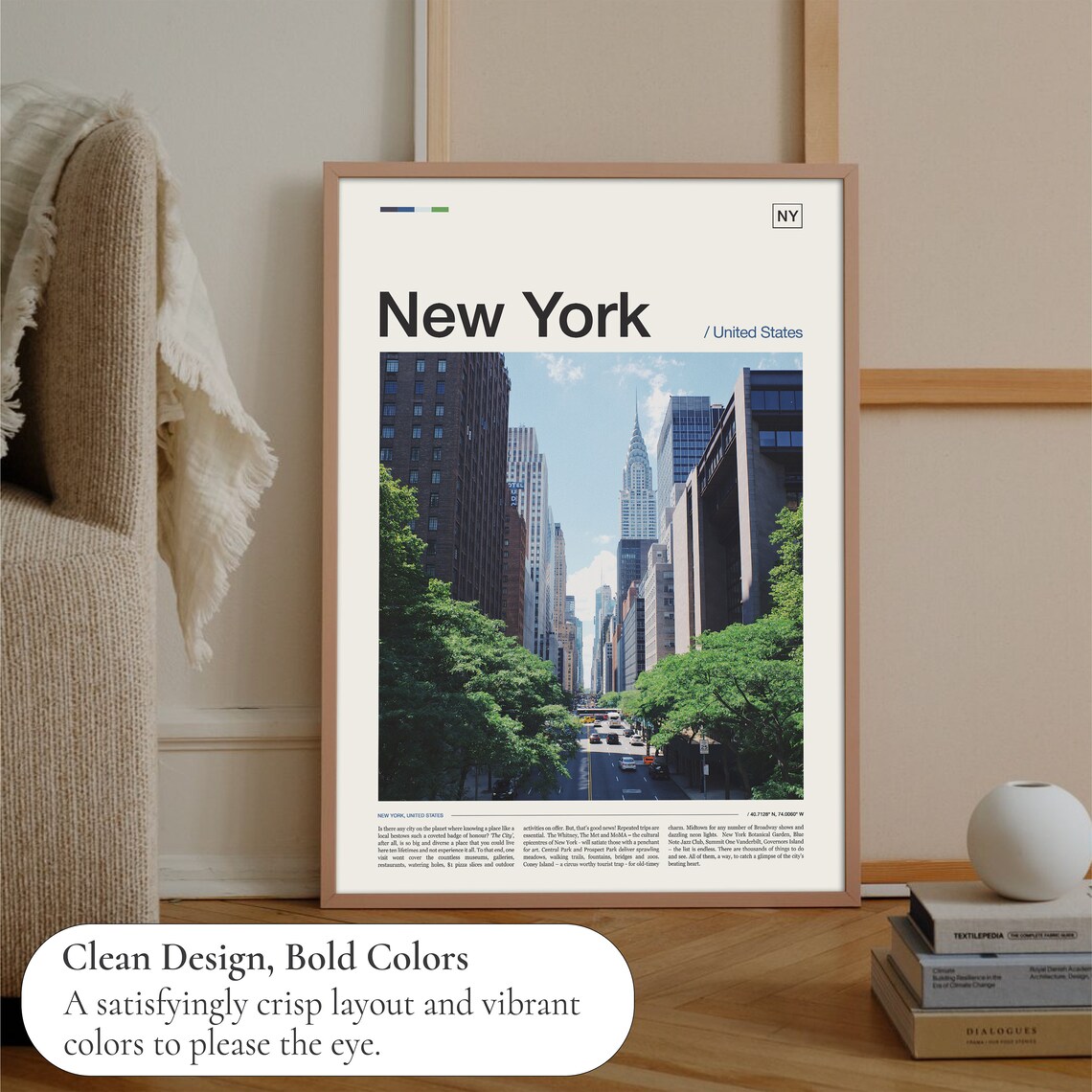 New York Manhattan Poster Print - Image 3
