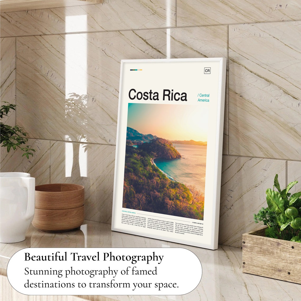 Costa Rica Print Costa Rica Poster Costa Rica Wall Art Costa Rica Art Print Costa Rica Photo Costa Rica Travel Costa Rica Decor - Image 4