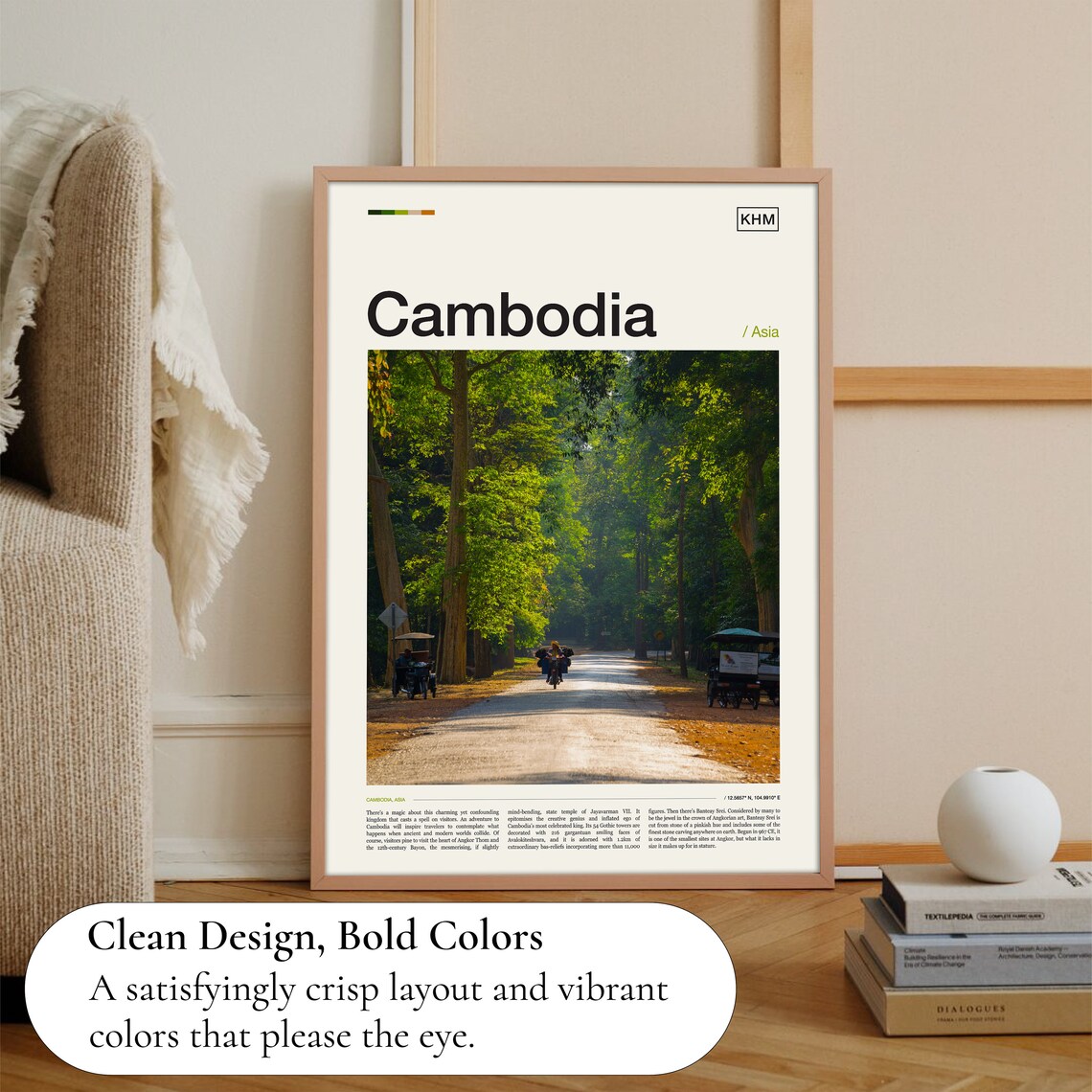 Cambodia Print Cambodia Wall Art Cambodia Art Print Cambodia Poster Cambodia Photo Cambodia Photography Cambodia Travel - Image 3