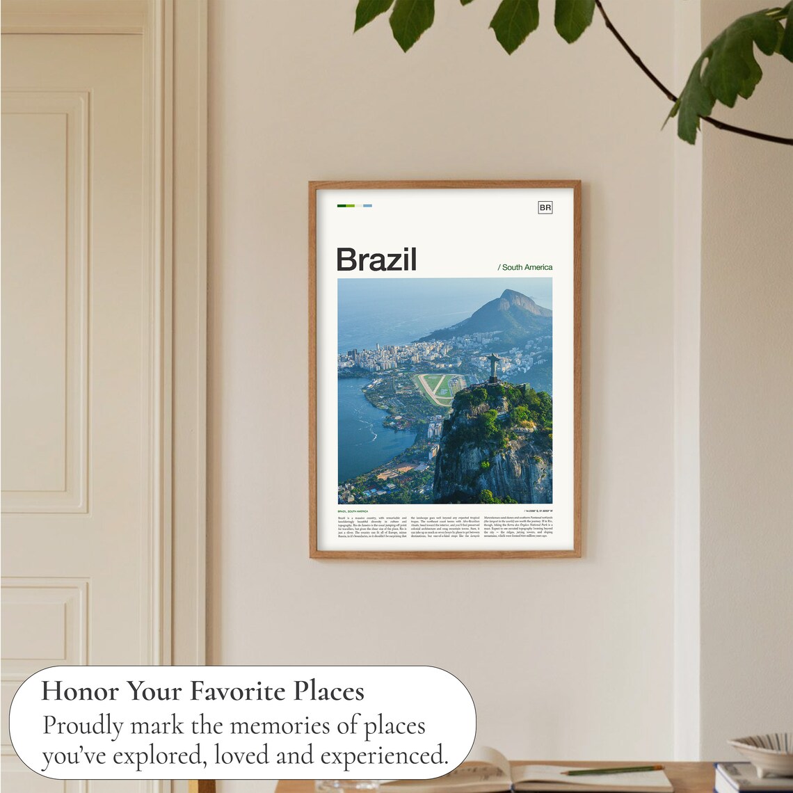 Brazil Travel Poster, Latin America Wall Art - Image 5