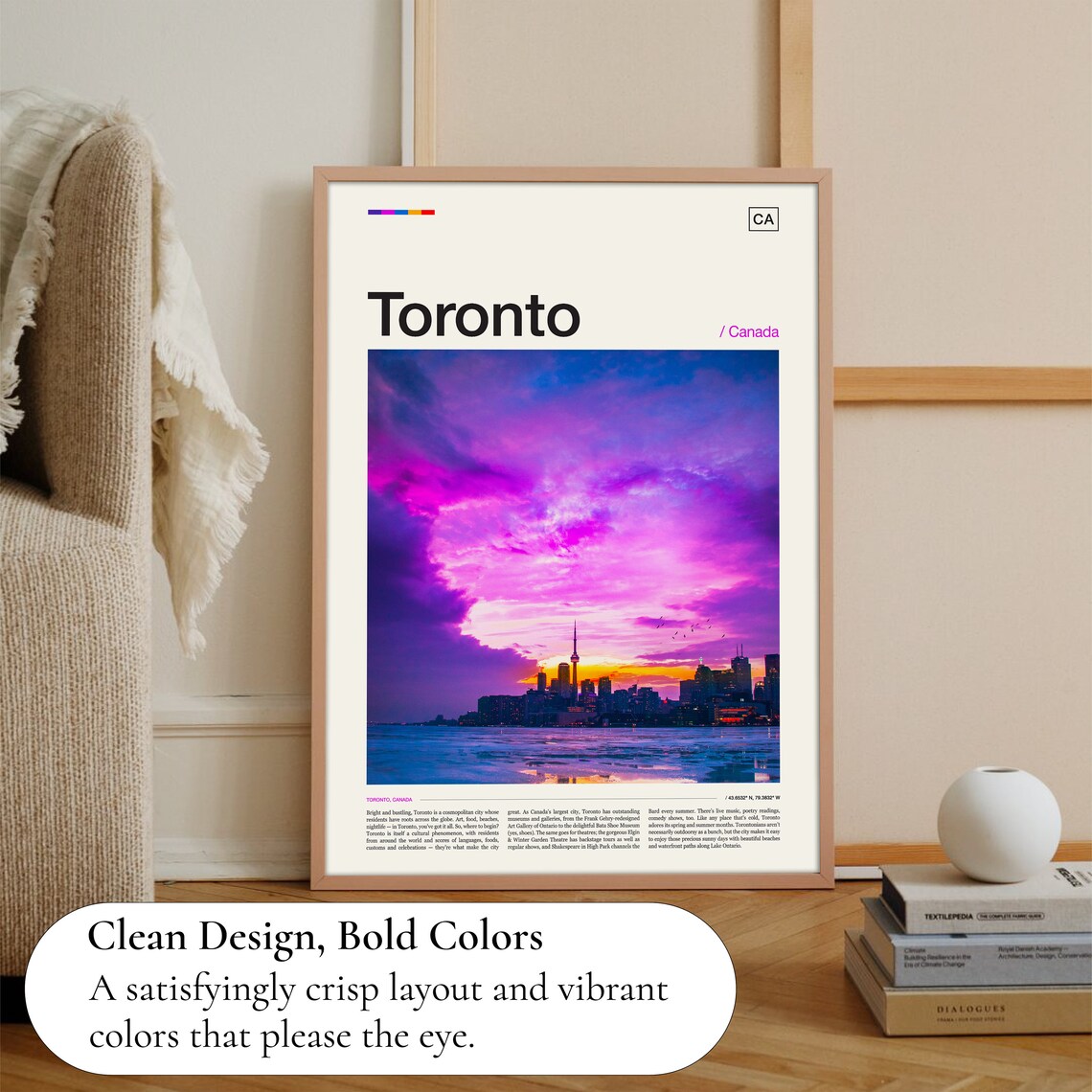 Toronto Travel Poster - Image 3