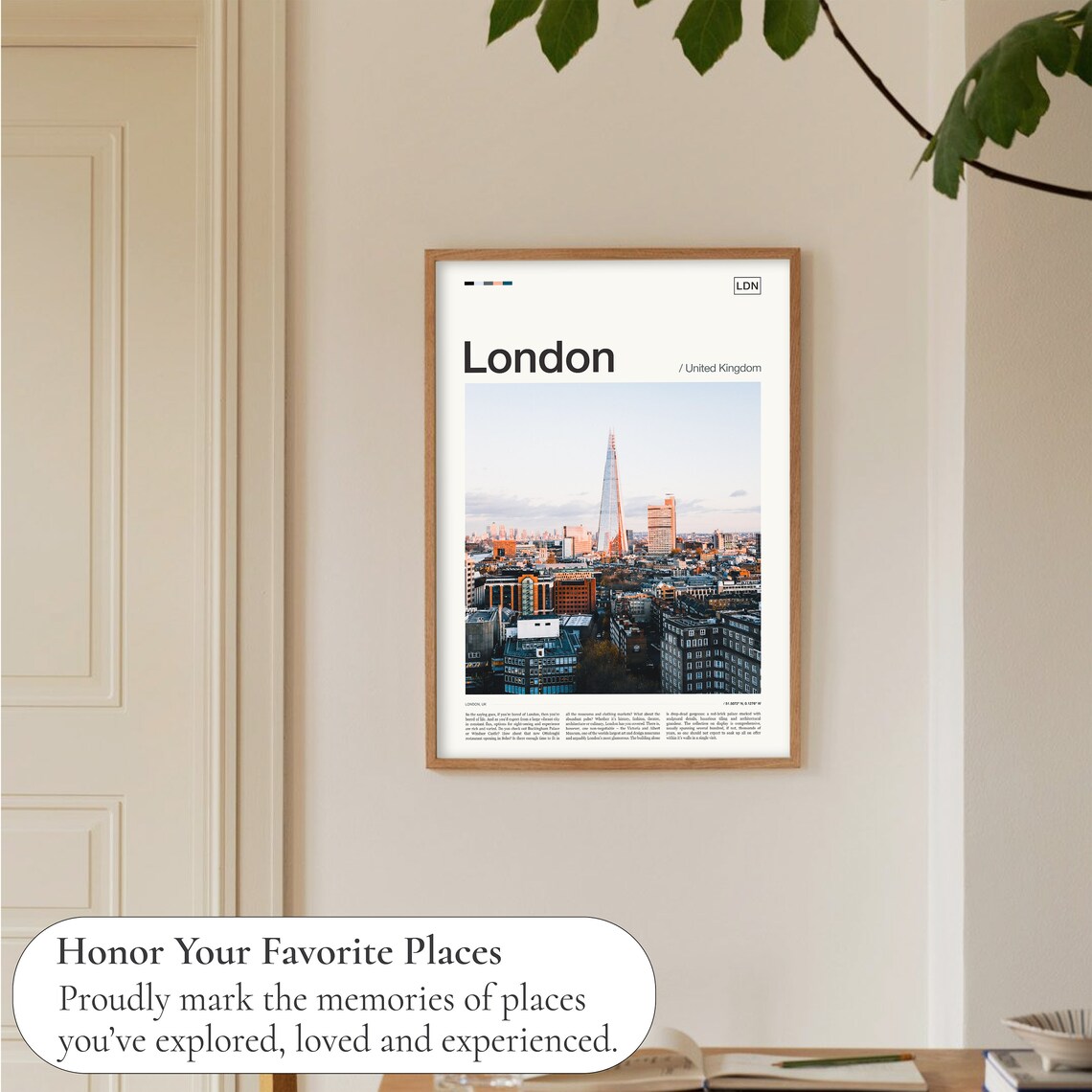 London Travel Poster, London Photography Art Print - Image 5