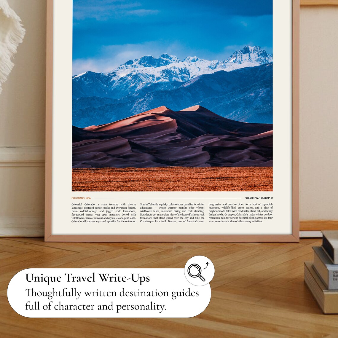 Colorado Travel Poster, USA Wall Art Print - Image 2