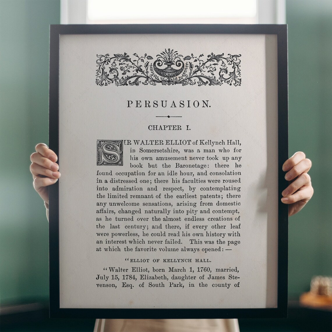 Persuasion By Jane Austen, 1892 Edition Art Print - Image 3