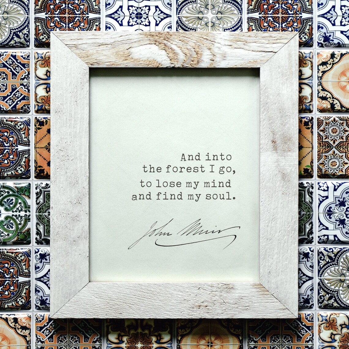 John Muir, And Into The Forest I Go Art Print - Image 4
