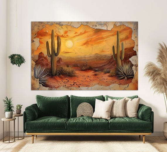Arizona Desert Print Arizona Wall Art Arizona Painting Arizona Print