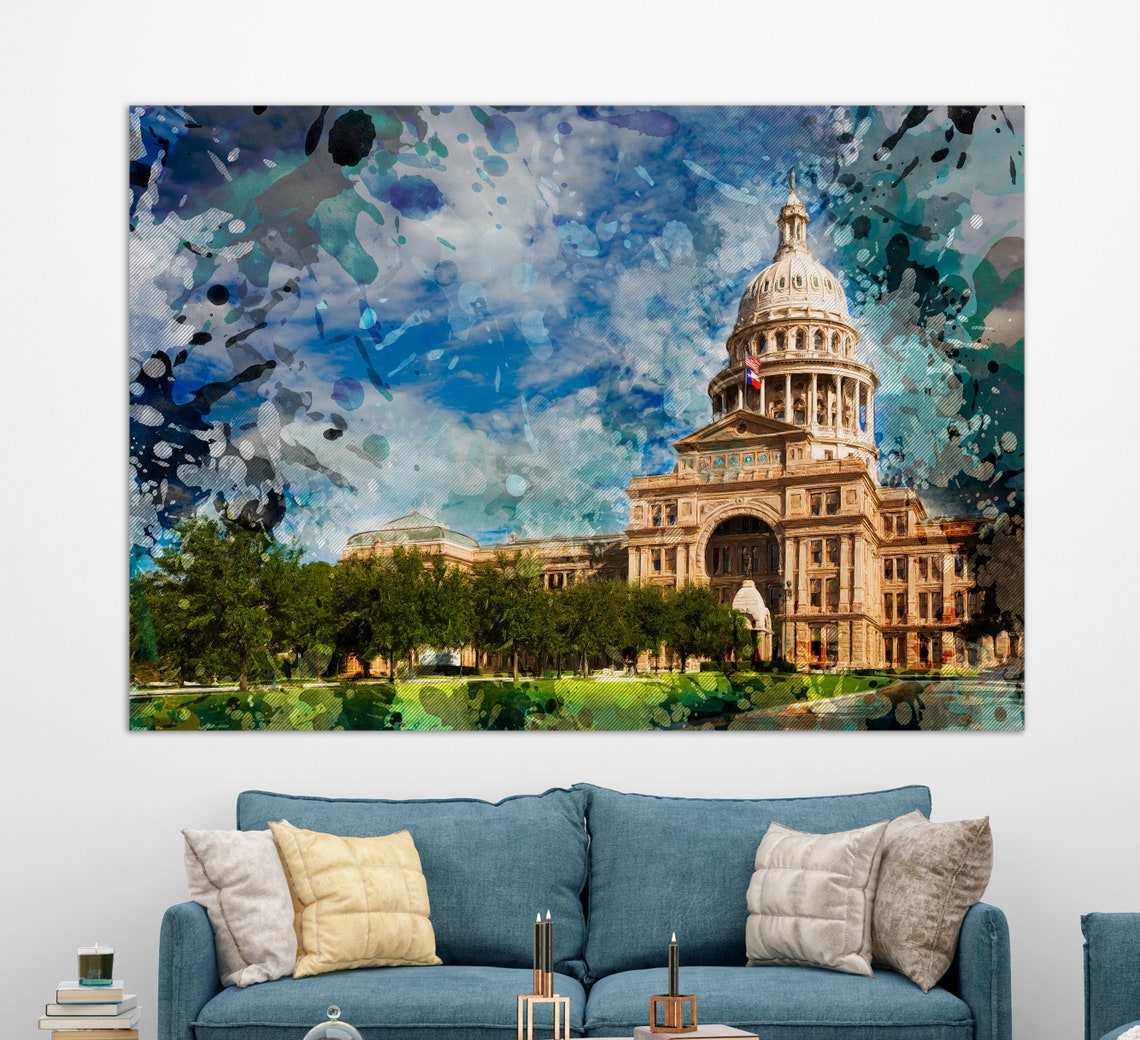 Texas State Capitol, Austin Art Print