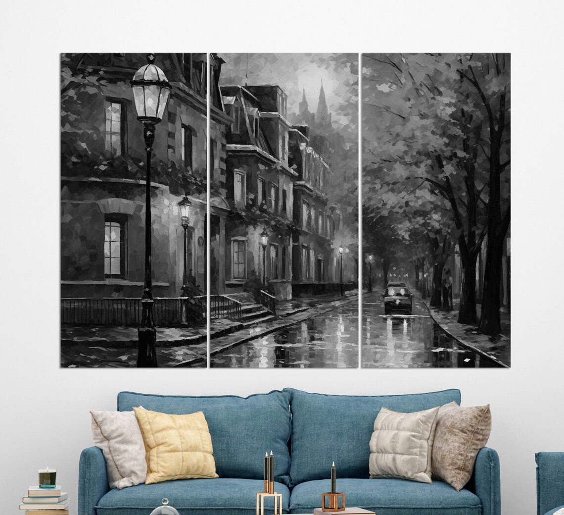 Montreal Print, Autumn In Montreal Painting Art Print - Image 3