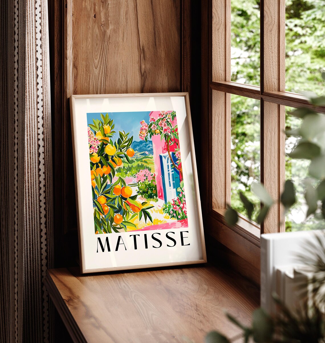 Spanish Oranges Mid-Century Modern Matisse Art Print - Image 5