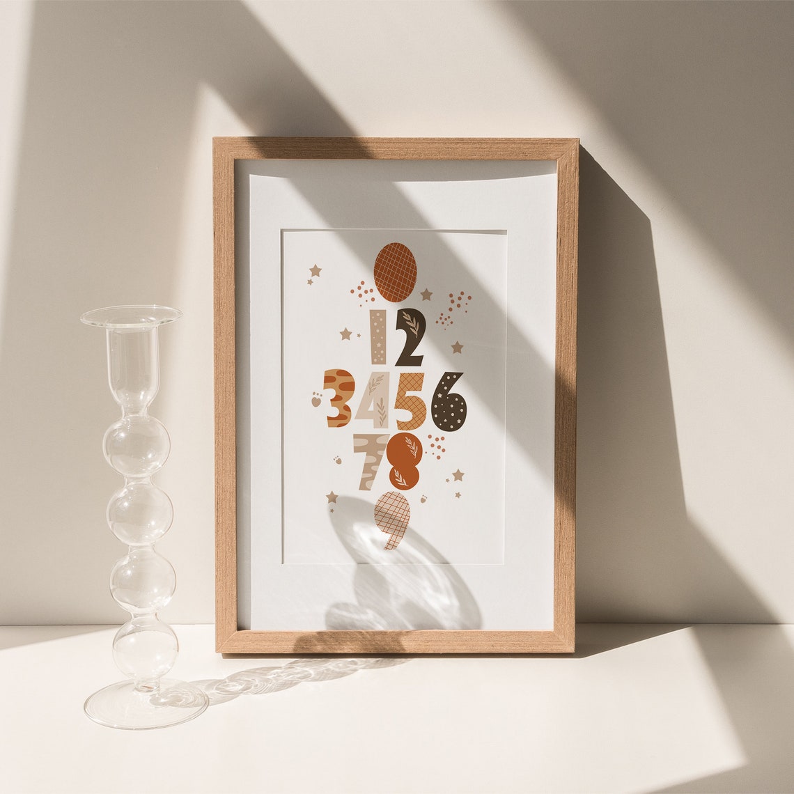 Numbers Children Child Room Decor