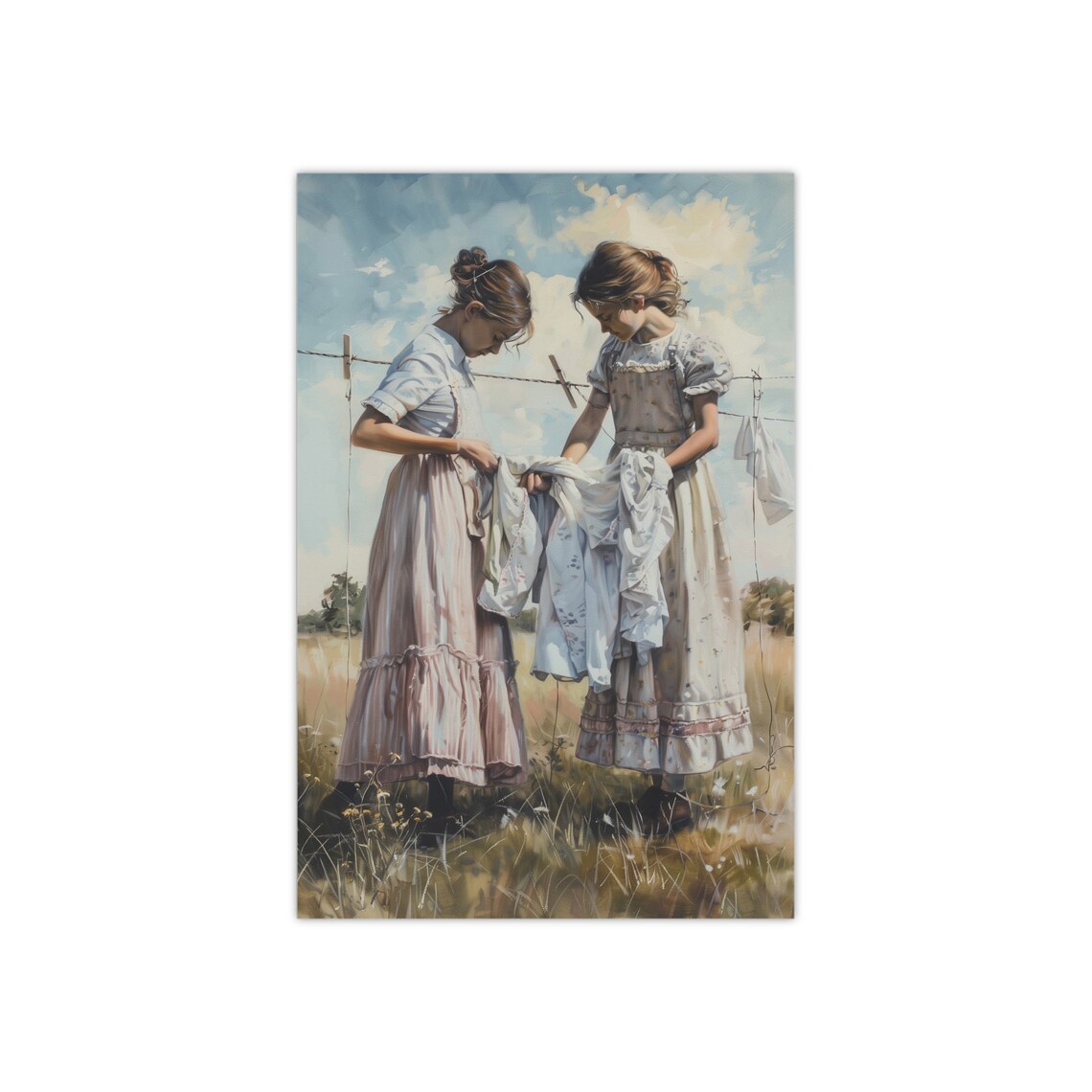 Vintage Laundry Day Laundry Room Decor Art Print - Image 2