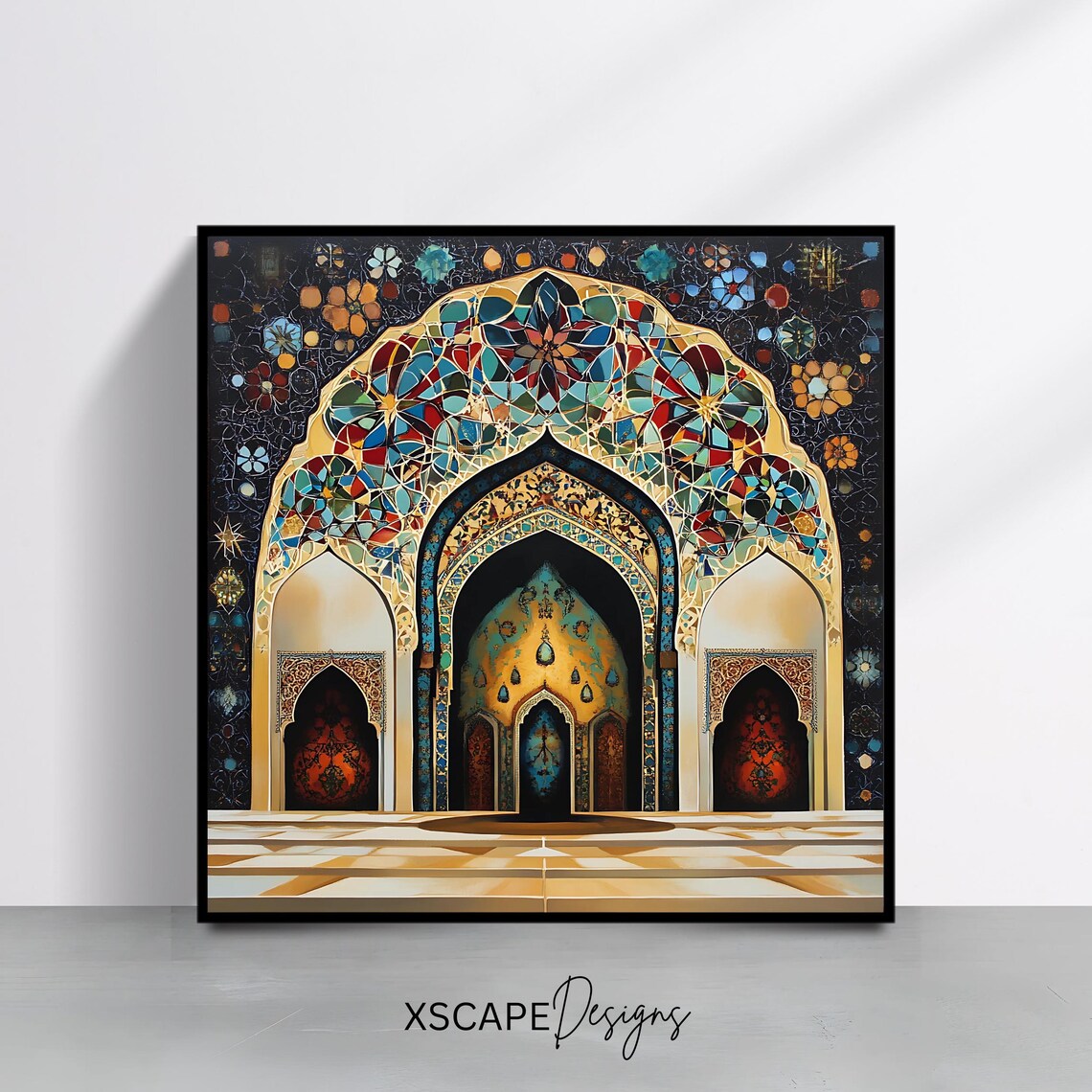 Islamic Mihrab, Modern Middle Eastern Archway