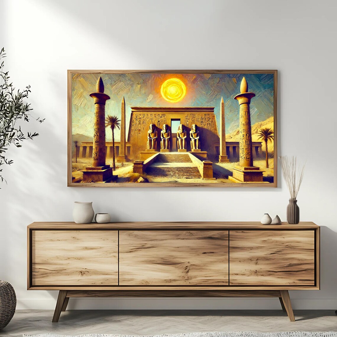 Ancient Egypt Art, Egyptian Historical Wall Decor - Image 3