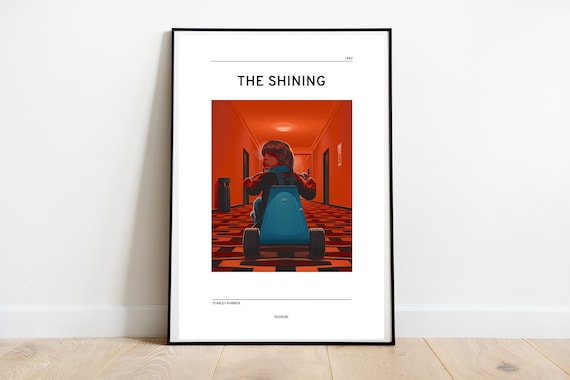 The Shining Inspired Movie Poster, Stanley Kubrick