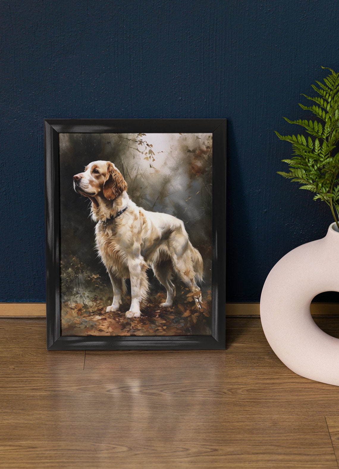 Clumber Spaniel Dog Art Print Dog Wall Art Animal Art Print Animal Art Poster Dog Lover Gift Colorful Animal Wall Art Cool Dog Art