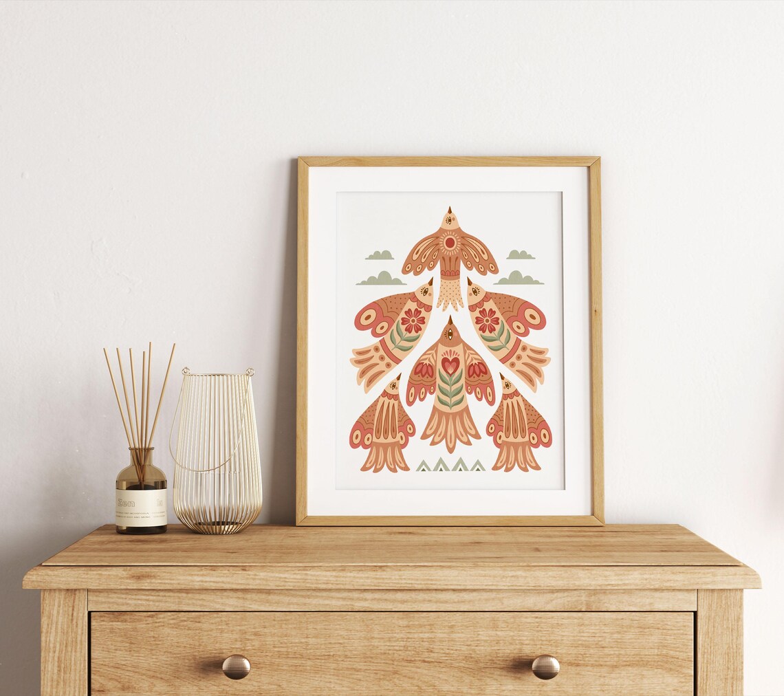 As One We Rise Art Print, Inspirational Quote - Image 3