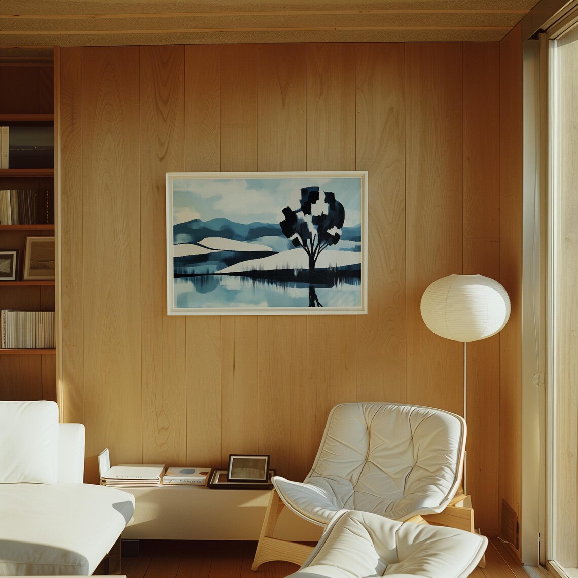 Modern Abstract Landscape, Minimalist Nature Print - Image 2
