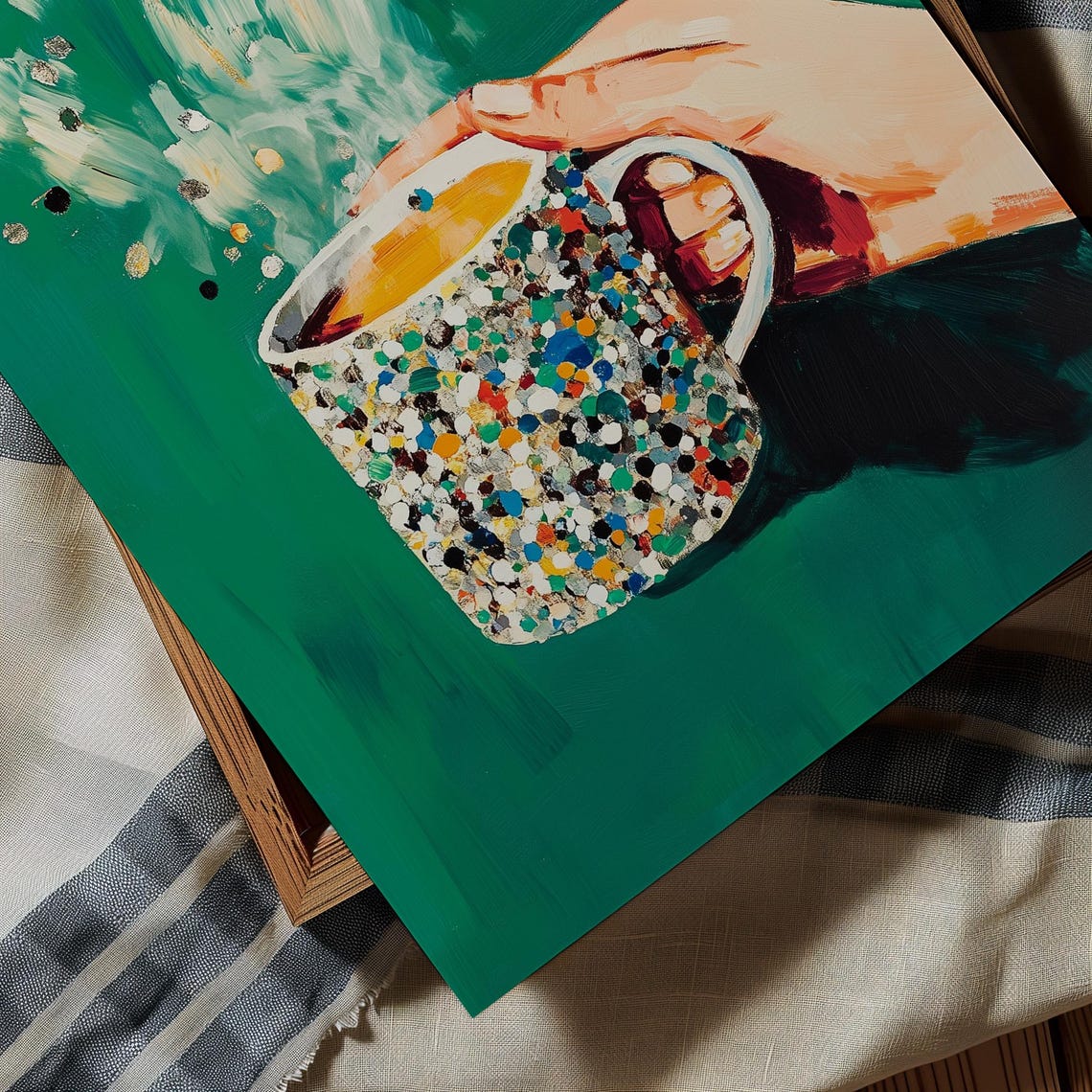 Abstract Coffee Classic Travel Poster - Image 5