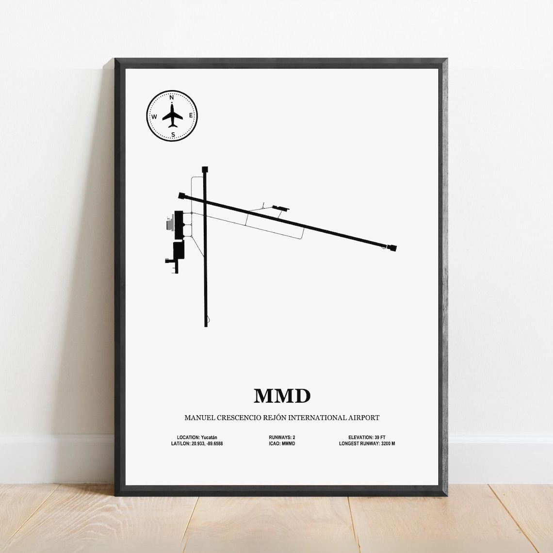 Mmd Manuel Crescencio Rejn Airport Design Map