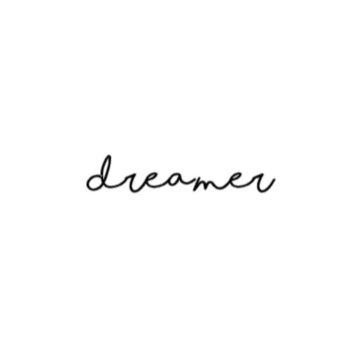 Dreamer Typography Art Print