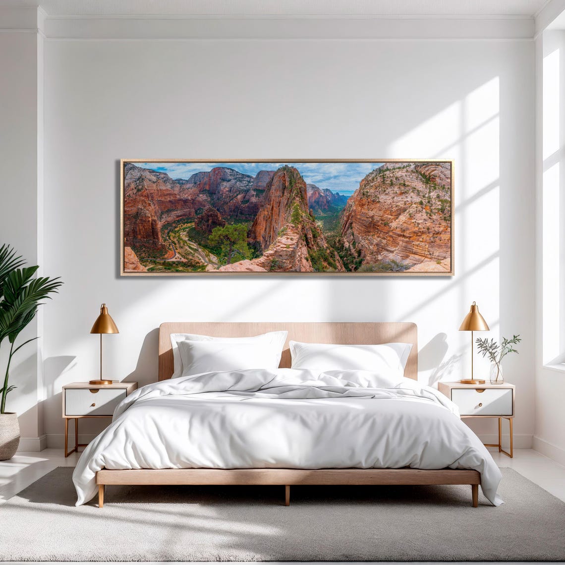 Zion Canyon Angels Landing Utah National Park Triptych Poster - Image 6