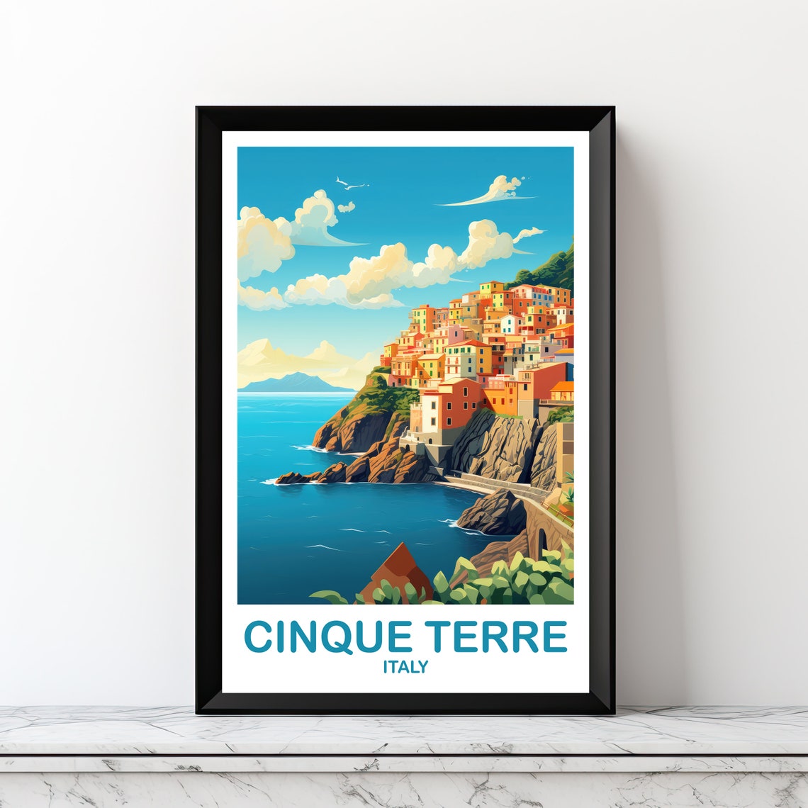 Cinque Terre Travel Poster Cinque Terre Travel Art Cinque Terre Travel Wall Art Italy Travel Wall Art Dt2euitct1