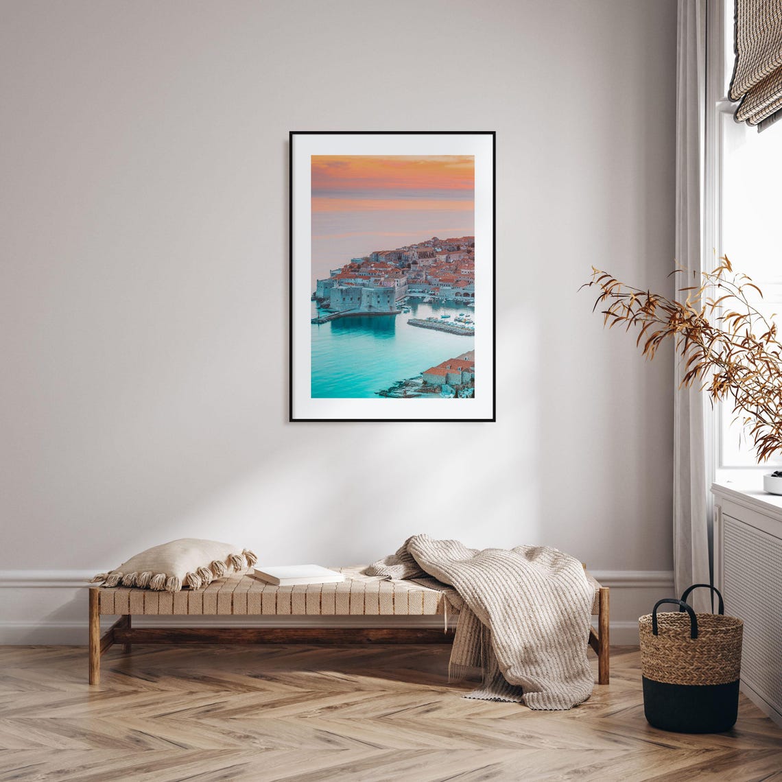 Croatia Colorful Poster Print No 3 Croatia Photo Wall Art Croatia Wall Decor Croatia Travel Print Croatia Street Map Poster City Map - Image 2