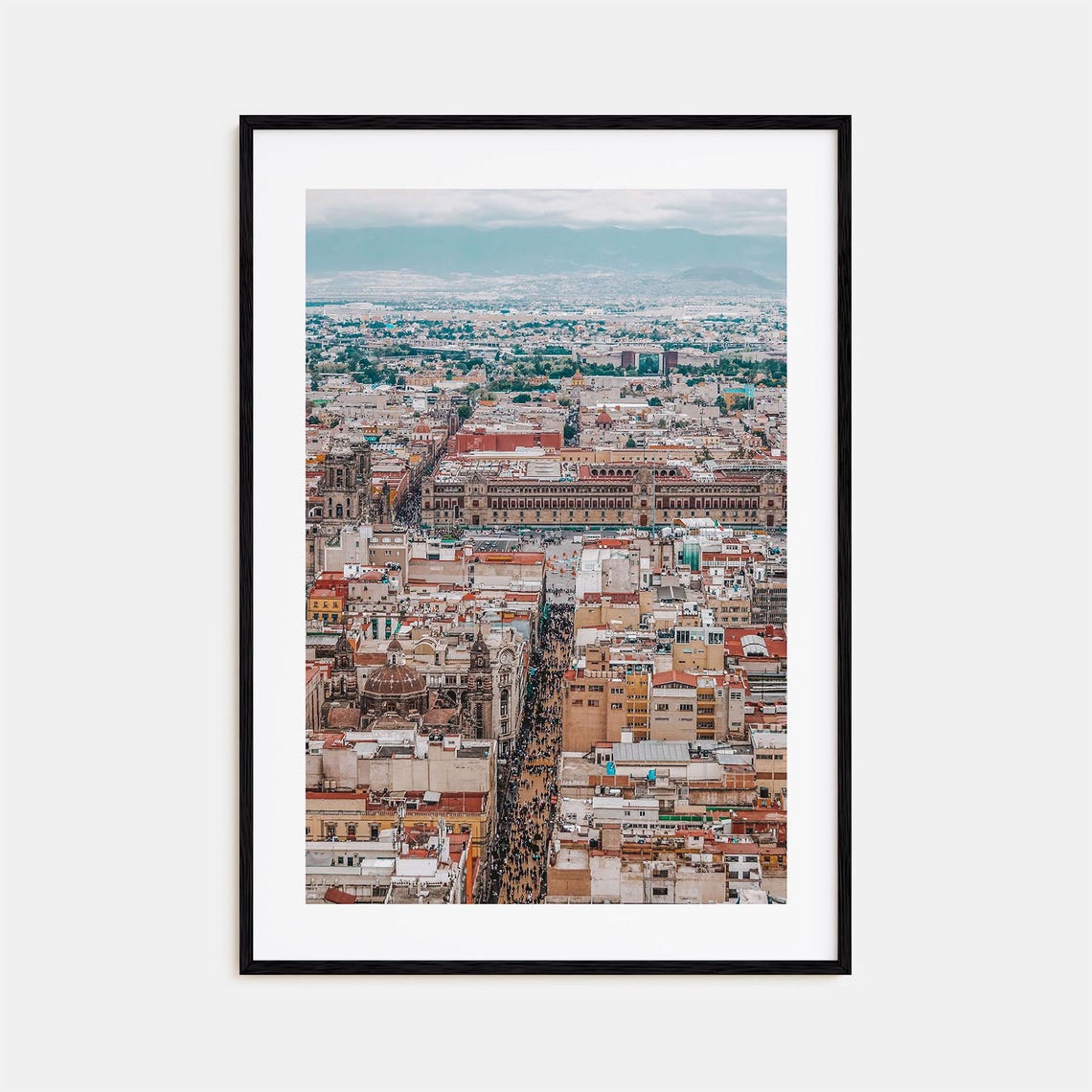 Mexico City Colorful Poster Print No 1 Mexico City Photo Art Mexico City Wall Decor Travel Print Mexico City Street Map Poster City Map