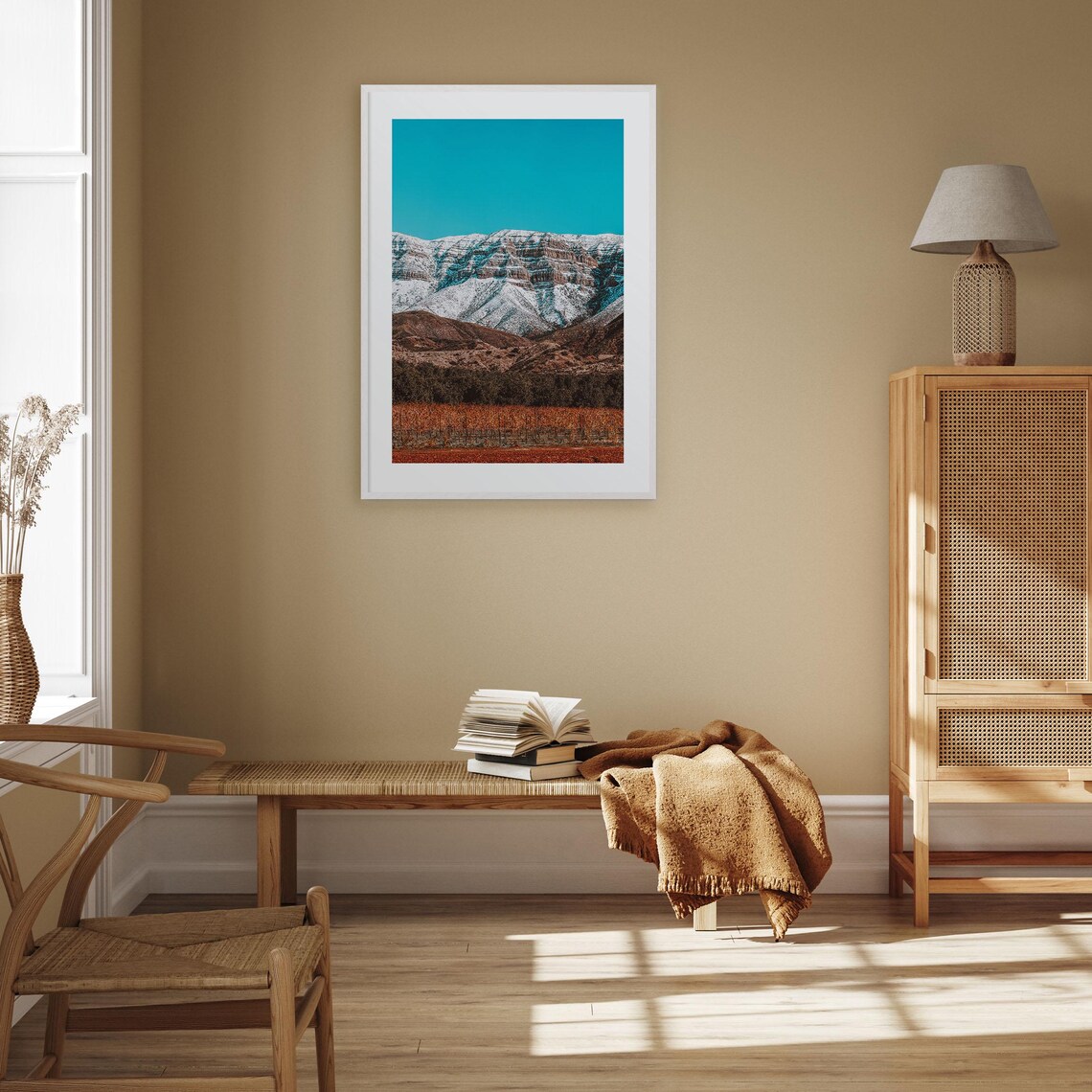 Ojai Colorful Travel Poster Print, City Map - Image 3