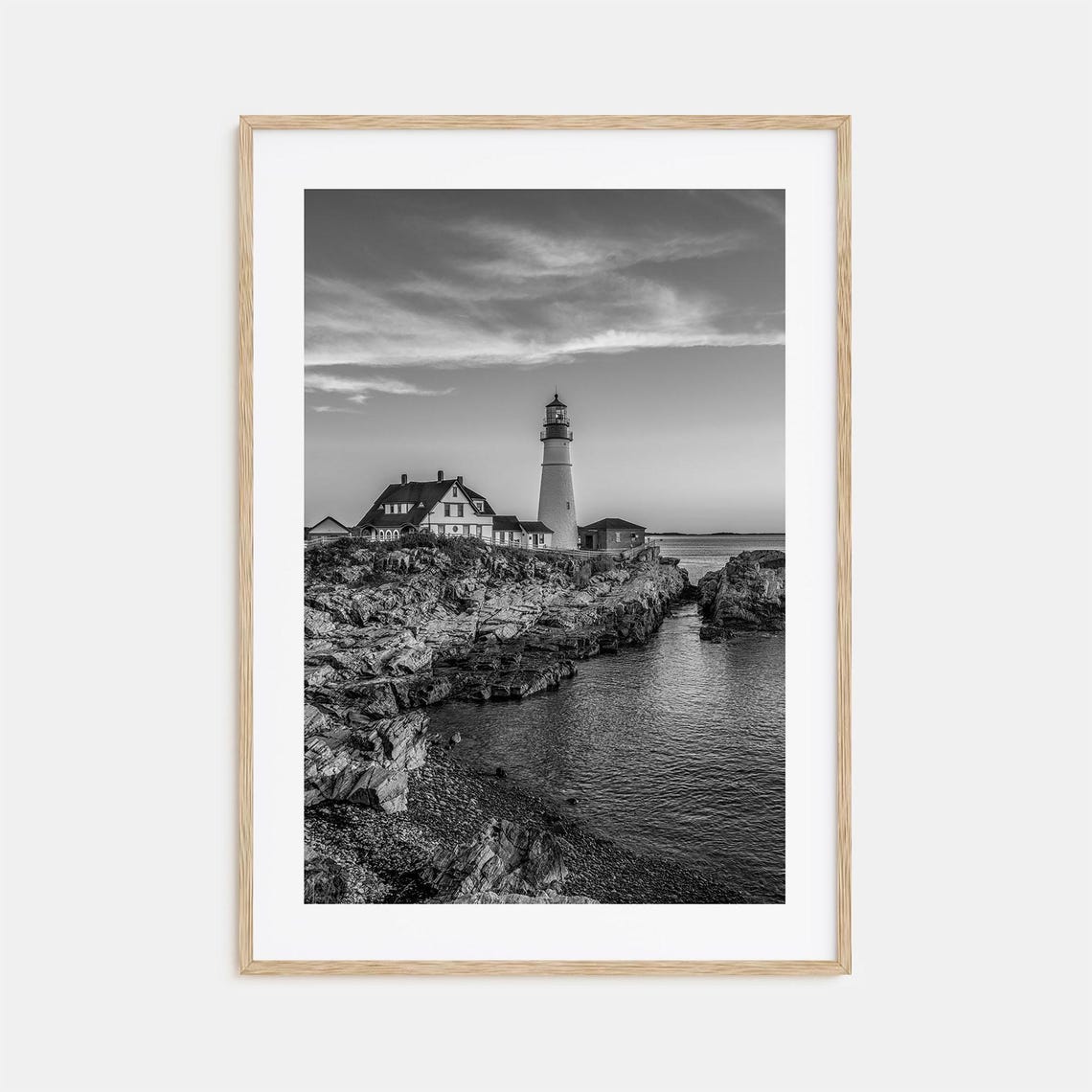 Maine Photo Poster Print No 2 Maine Black And White Wall Art Maine Wall Photography Maine Travel Maine Map Poster