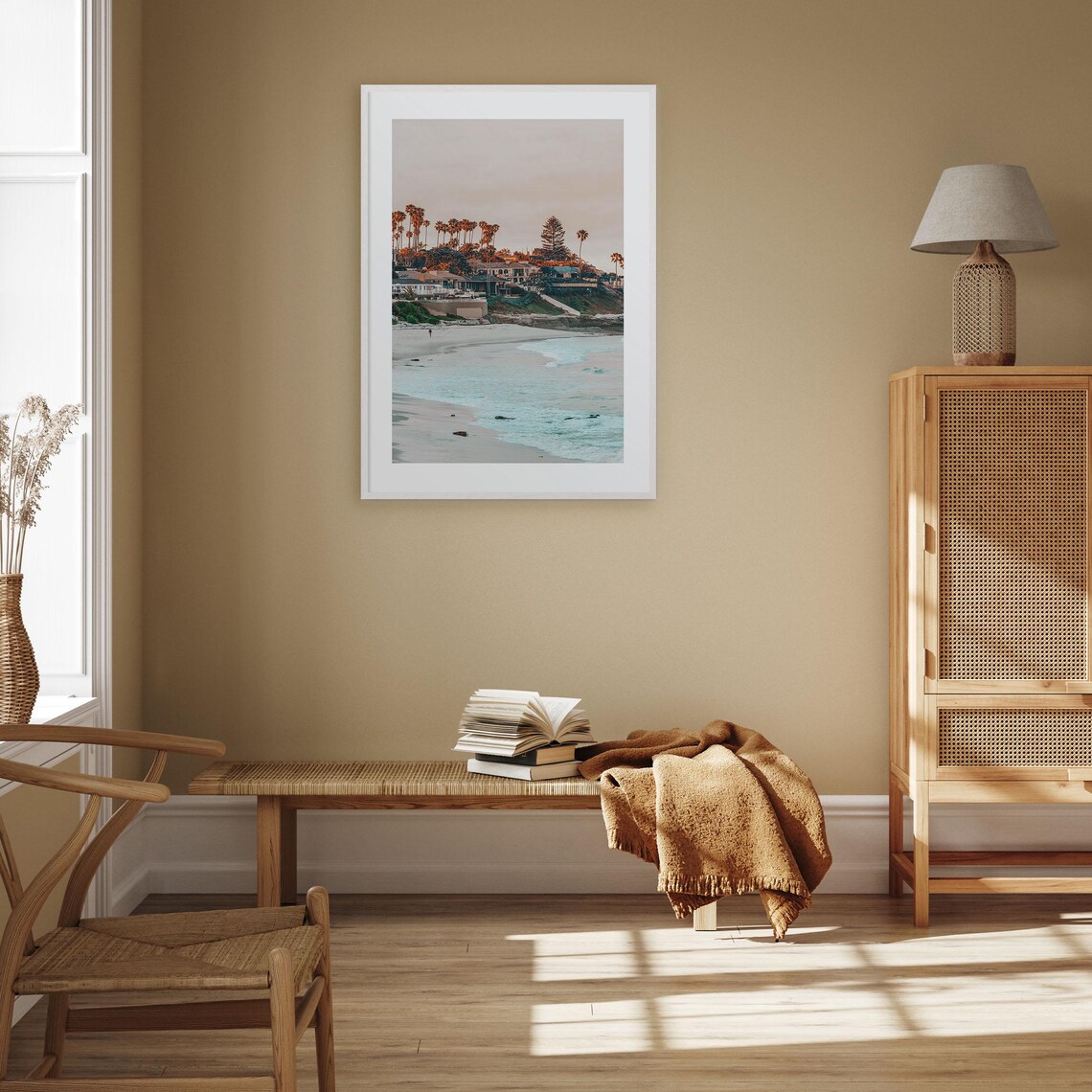La Jolla Travel Poster Print, City Map Wall Art - Image 2