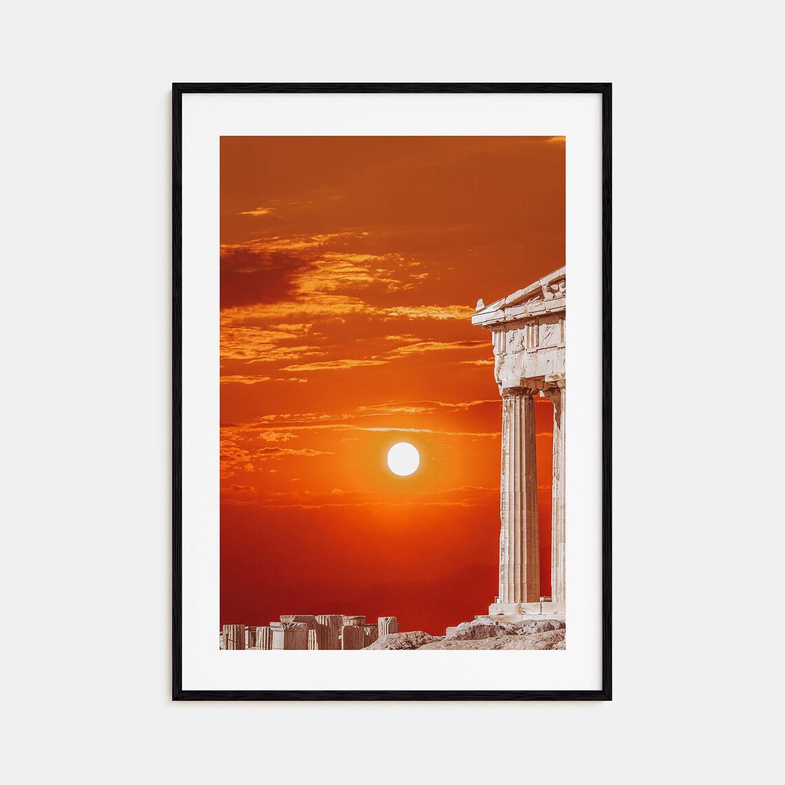 Athens Colorful Poster Print Greece No 3 Athens Photo Wall Art Athens Wall Decor Athens Travel Print Athens Street Map Poster City Map