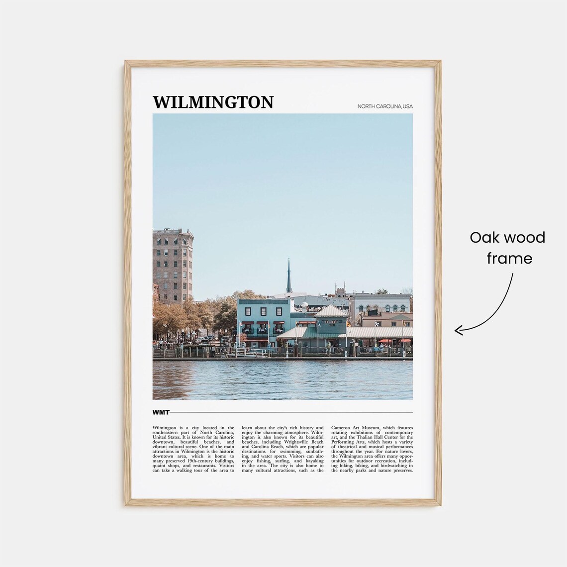 Wilmington Travel Poster, North Carolina Art Print - Image 3