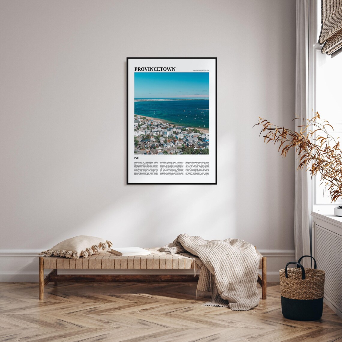 Provincetown Travel Poster, Massachusetts USA Art Print - Image 4