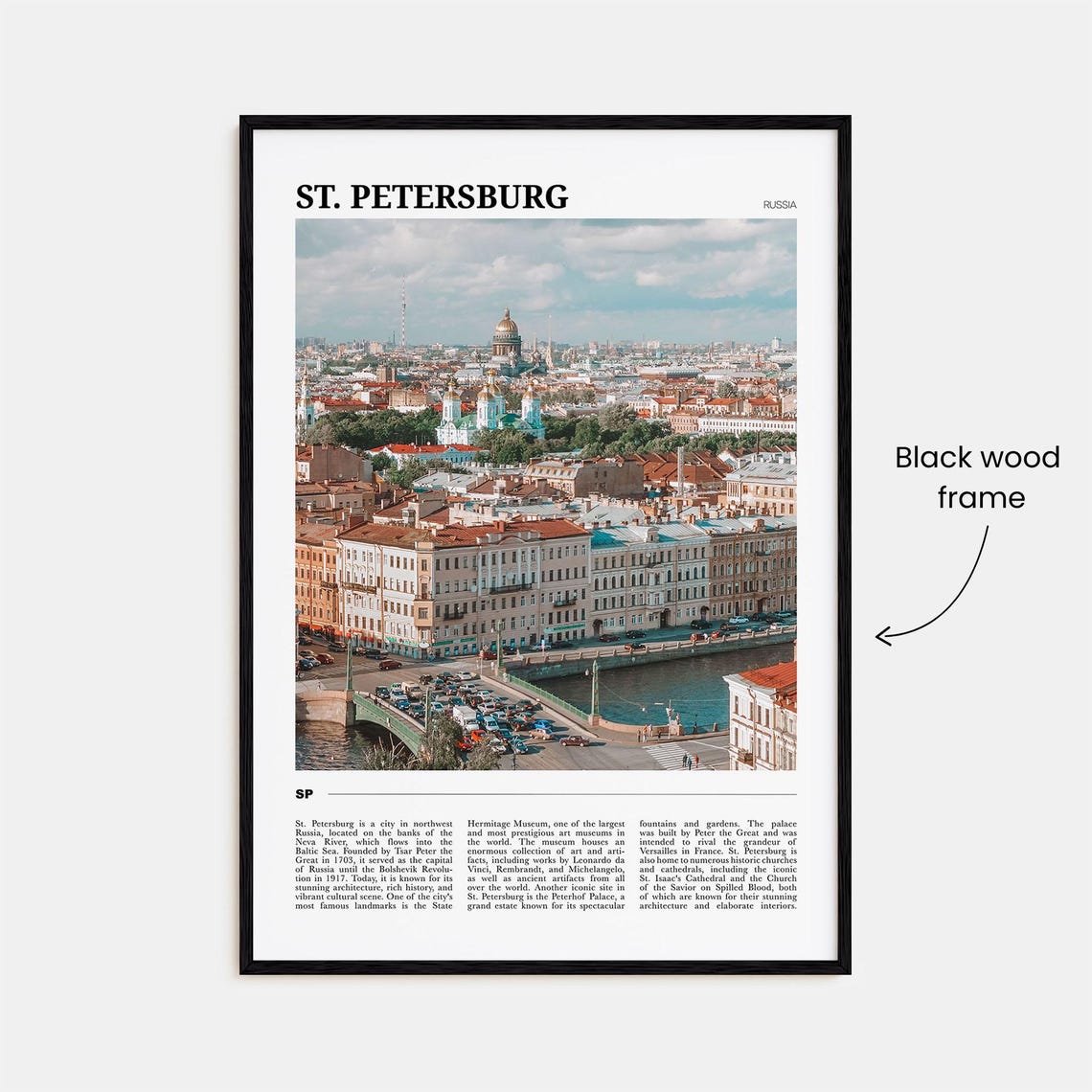 St Petersburg Travel Poster Russia St Petersburg Wall Art St Petersburg Poster Print St Petersburg Photo St Petersburg Decor Russia - Image 2