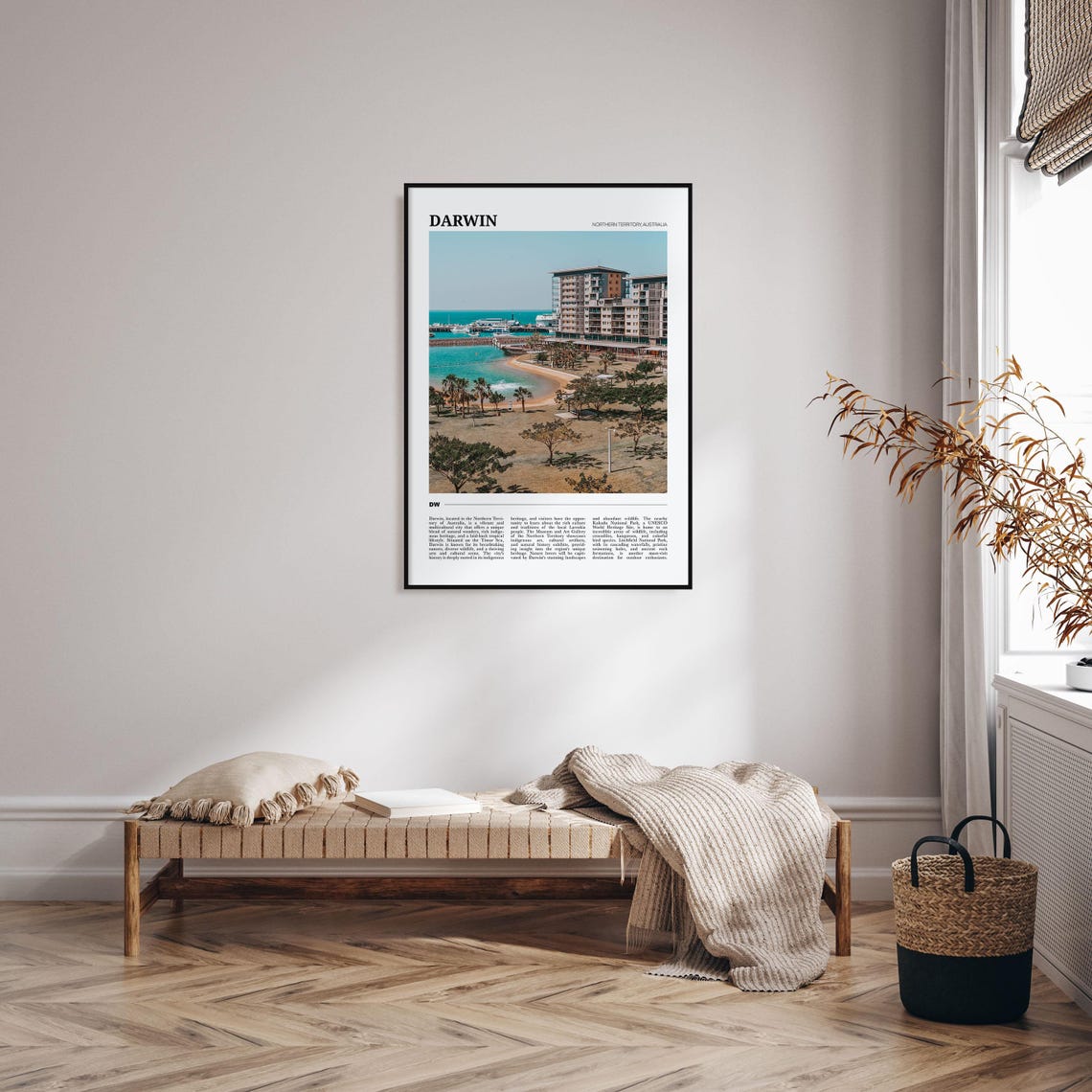 Darwin Australia Waterfront Lagoon Photo Tropical Travel Poster - Image 4