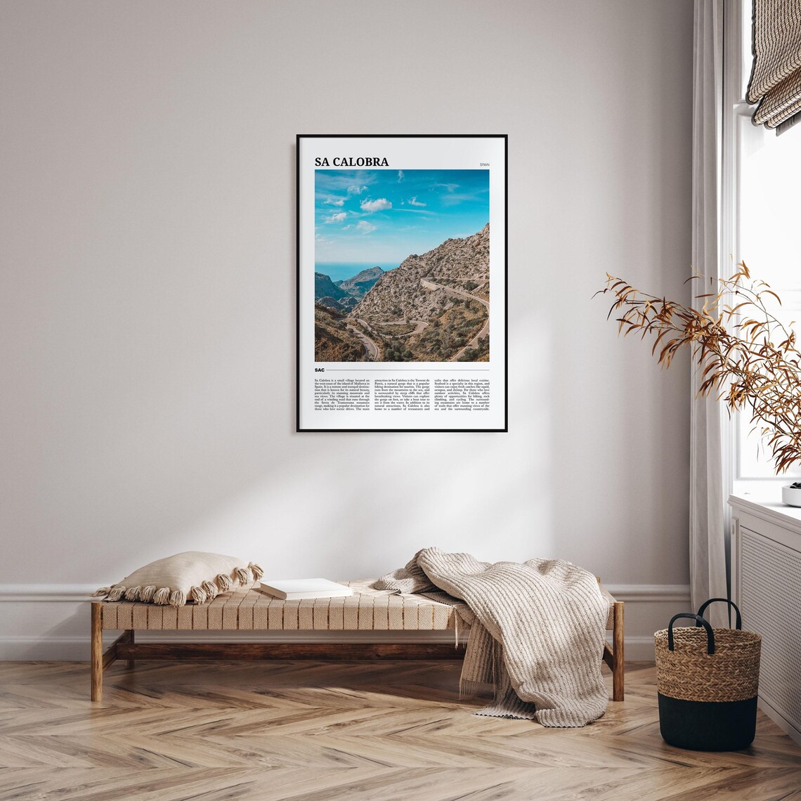 Sa Calobra Travel Poster, Spain Wall Art Print - Image 4