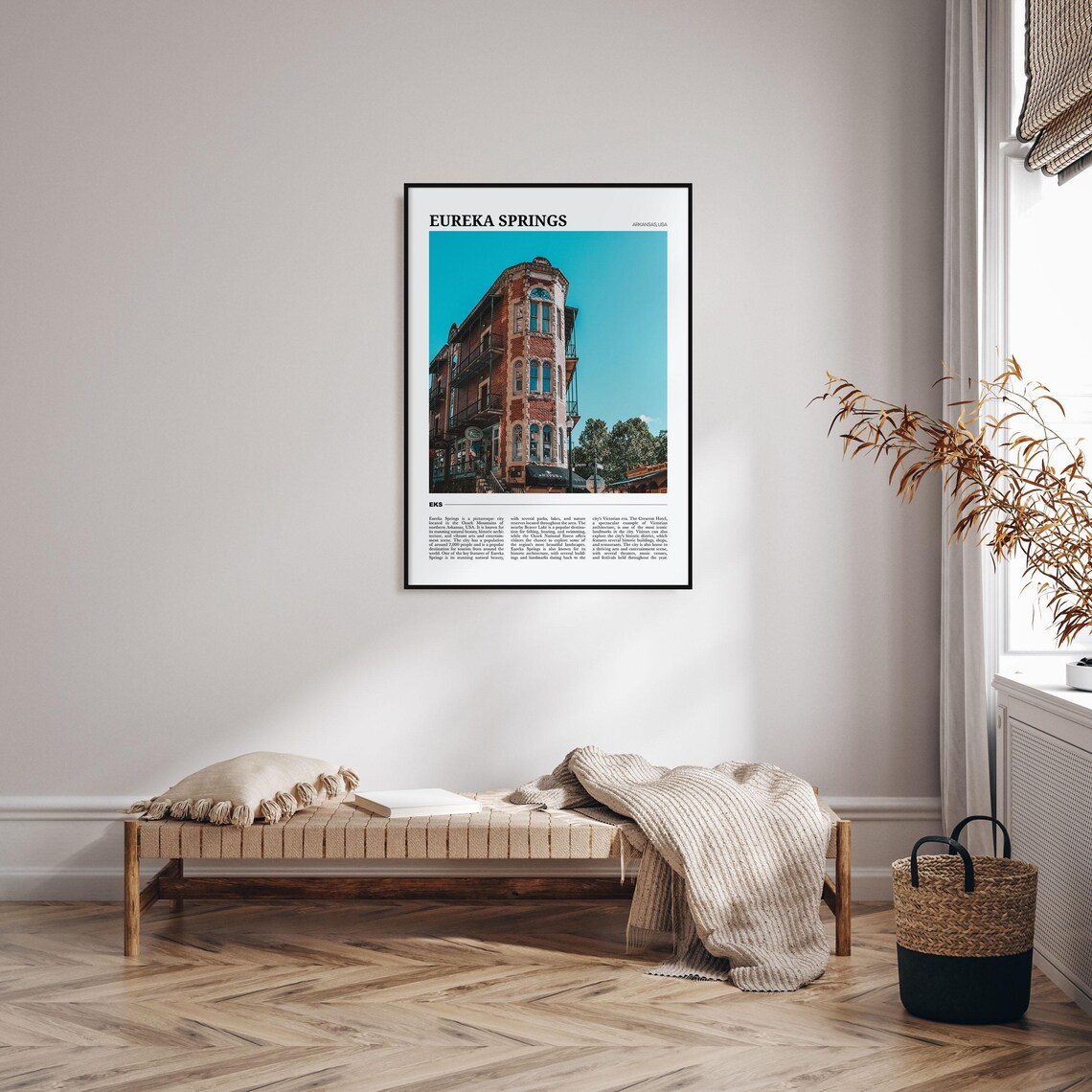 Eureka Springs Travel Poster, USA Wall Art Print - Image 4