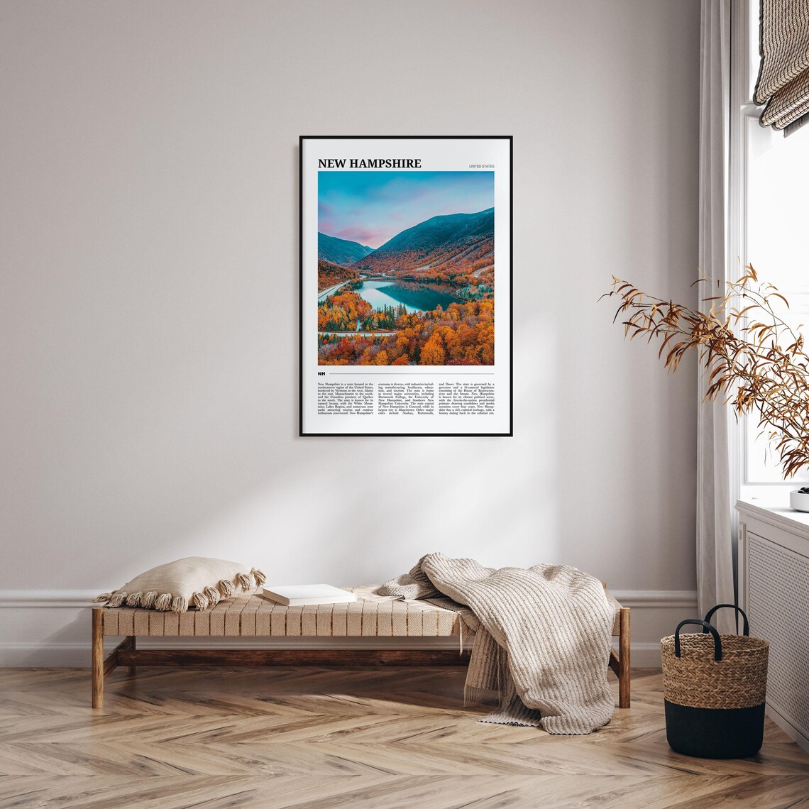 New Hampshire Travel Poster No. 2, United States - Image 4