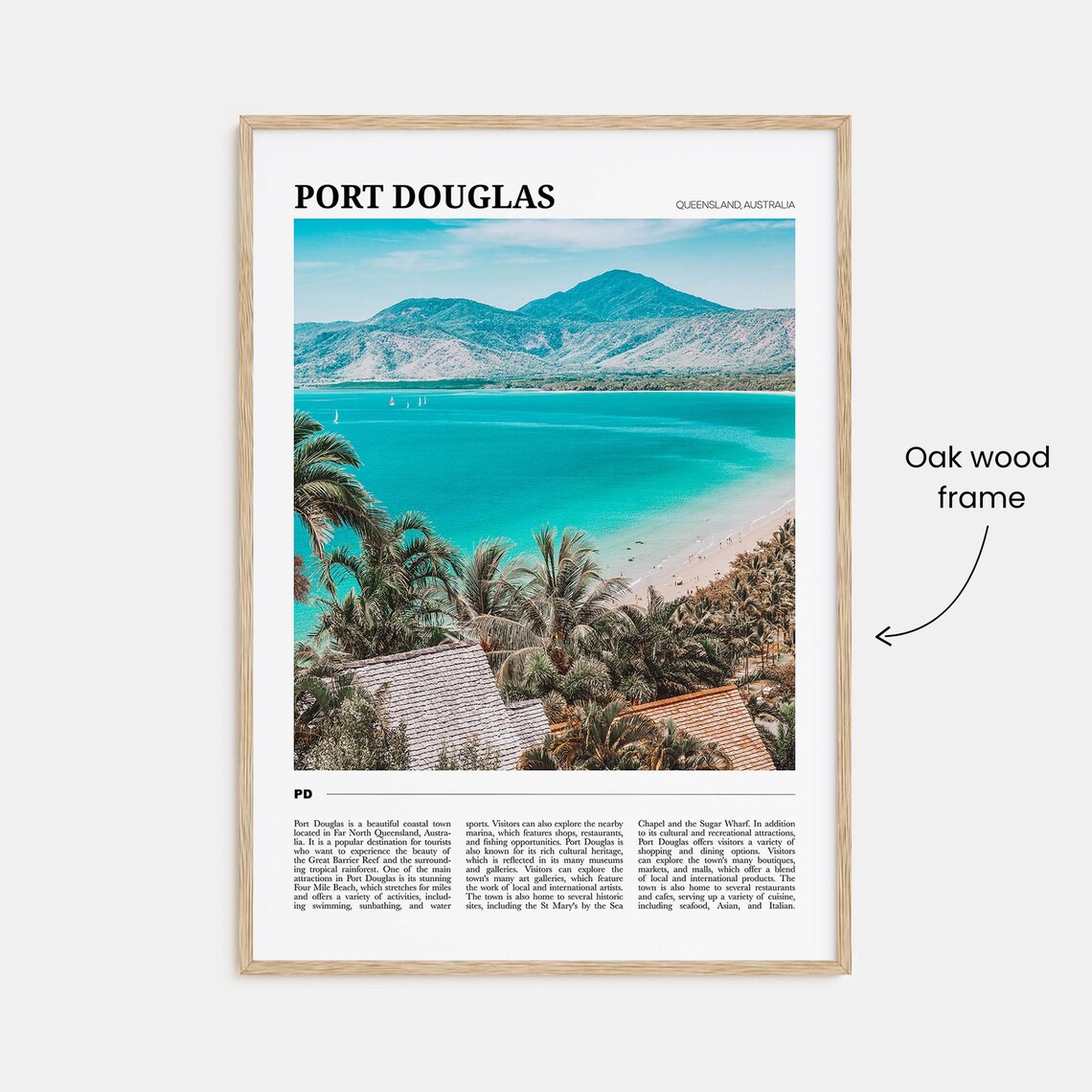 Port Douglas Travel Poster, Queensland Australia - Image 3