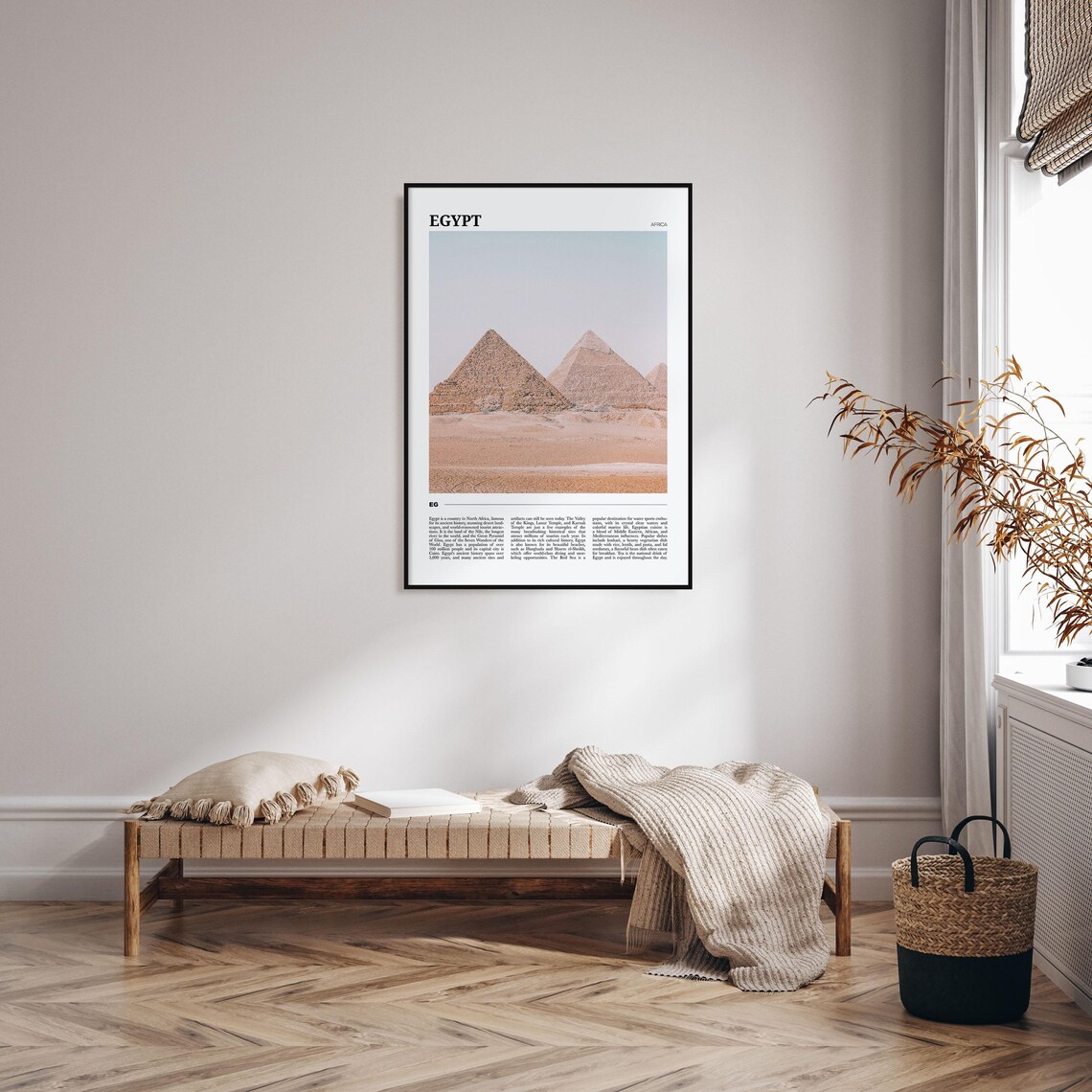 Egypt Travel Poster, Africa Wall Art Print - Image 4