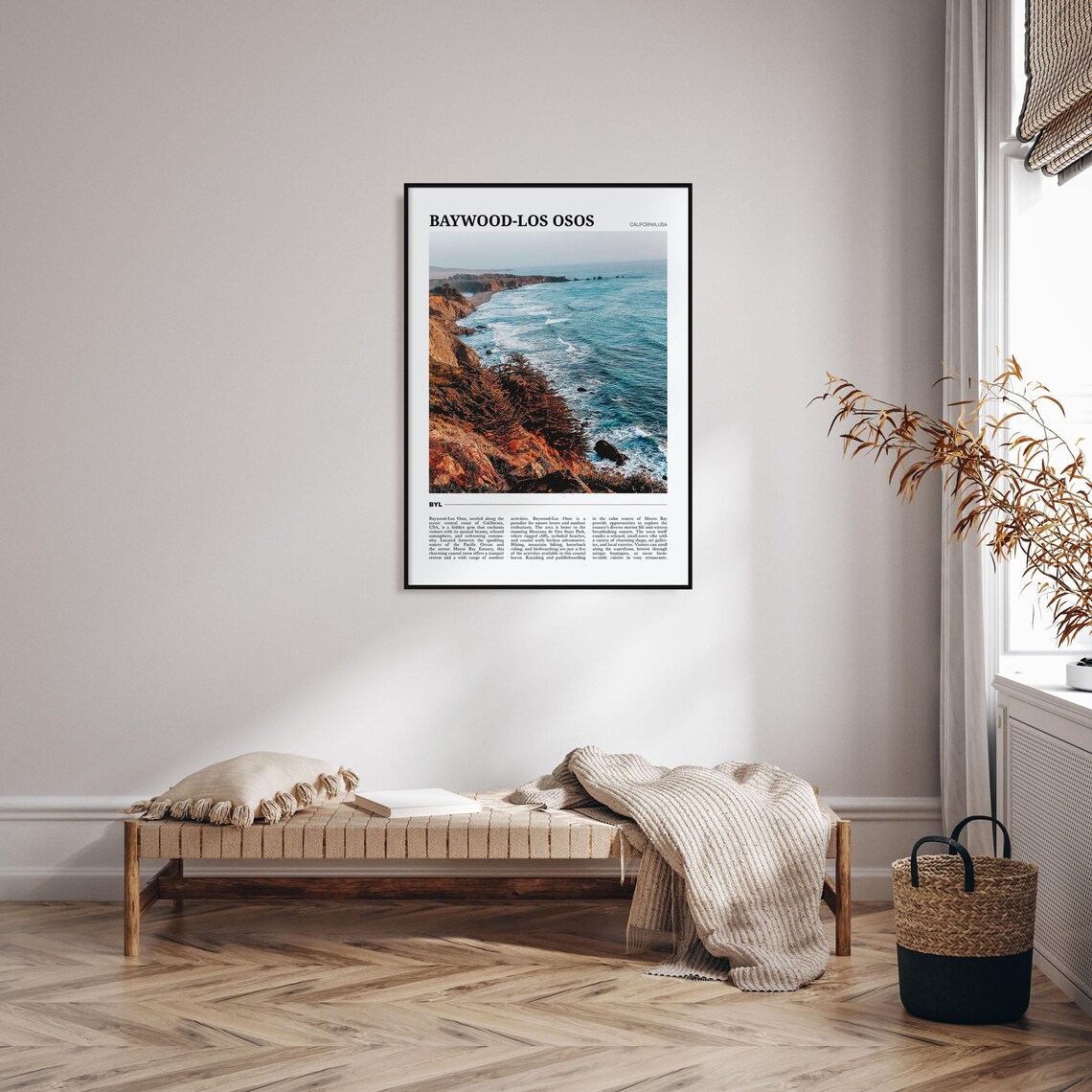Baywood Los Osos Travel Poster, California Coast - Image 4
