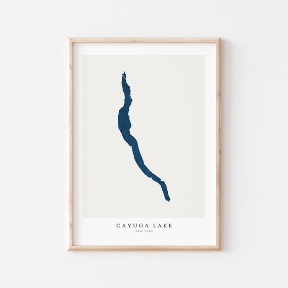 Cayuga Lake New York Travel Poster