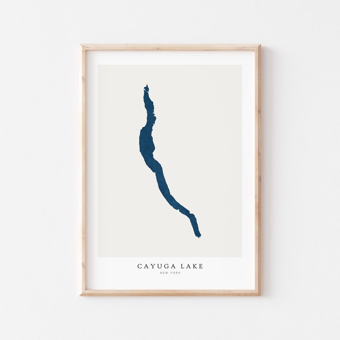 Cayuga Lake New York Travel Poster