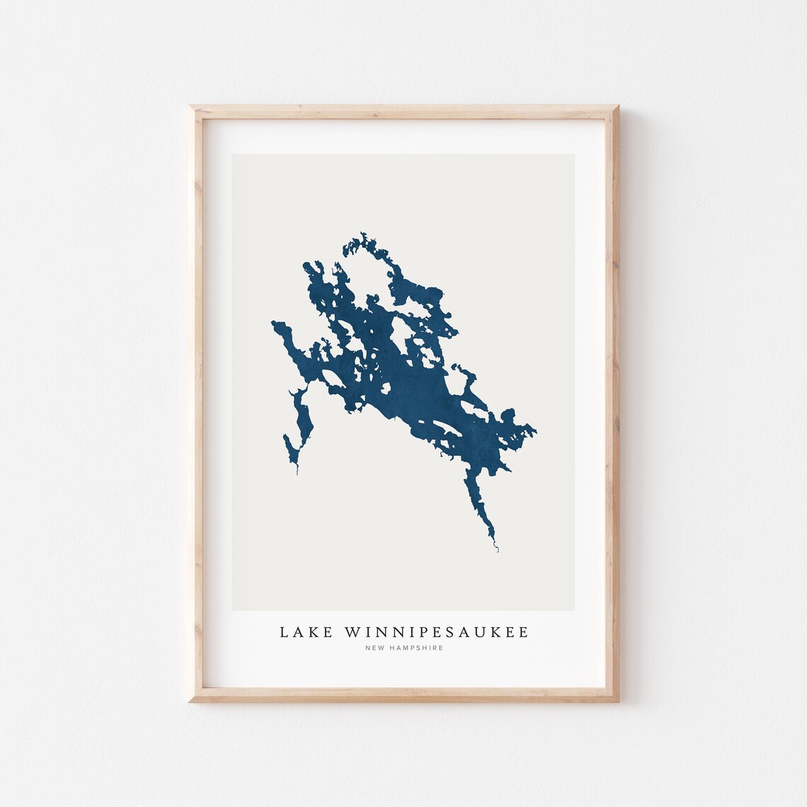 Lake Winnipesaukee Travel Poster, New Hampshire