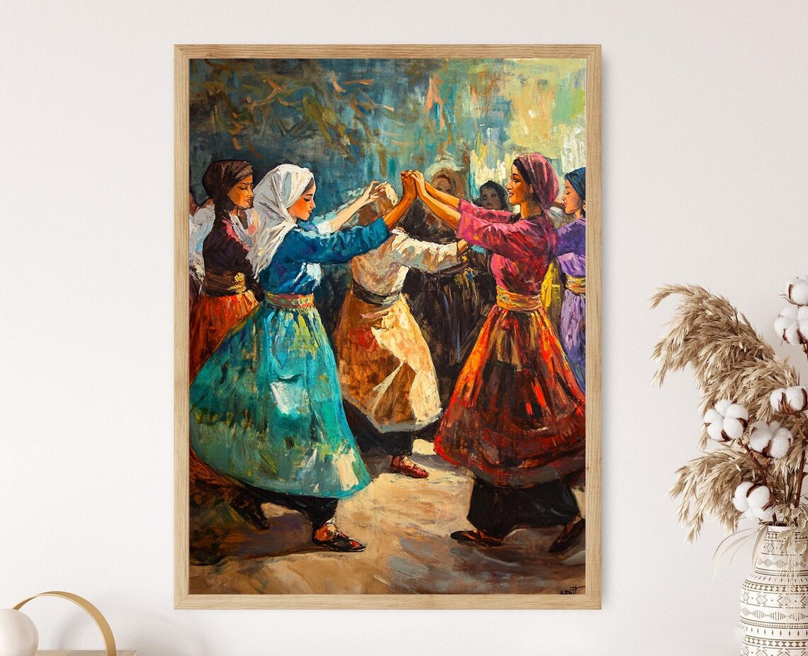 Palestinian Dabke Dance, Cultural Heritage Scene