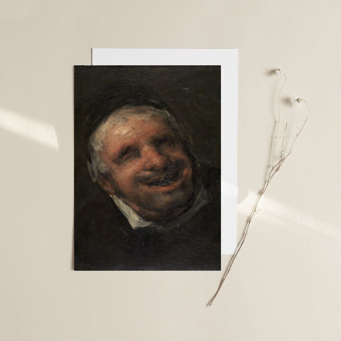 Francisco Goya Uncle Package El Tio Paquete 1819 Portrait Art Print - Image 2