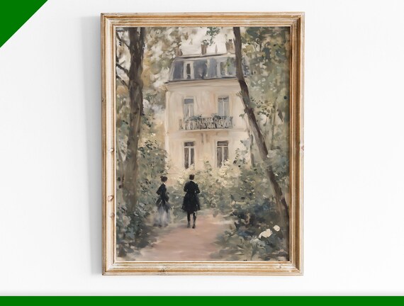 Spring Rustic Country House, Vintage Home Decor