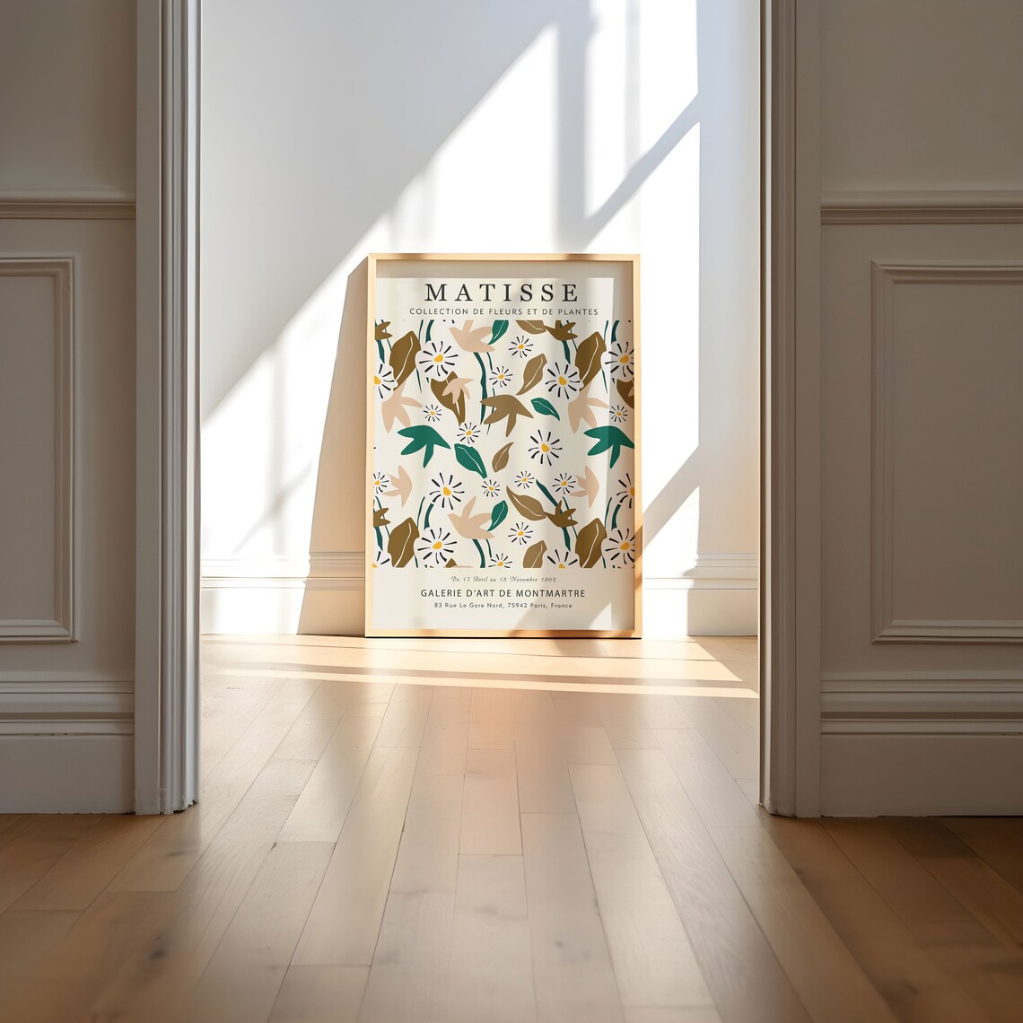 Matisse Wildflower Meadow Autumn Botanical Gallery Art Print - Image 2